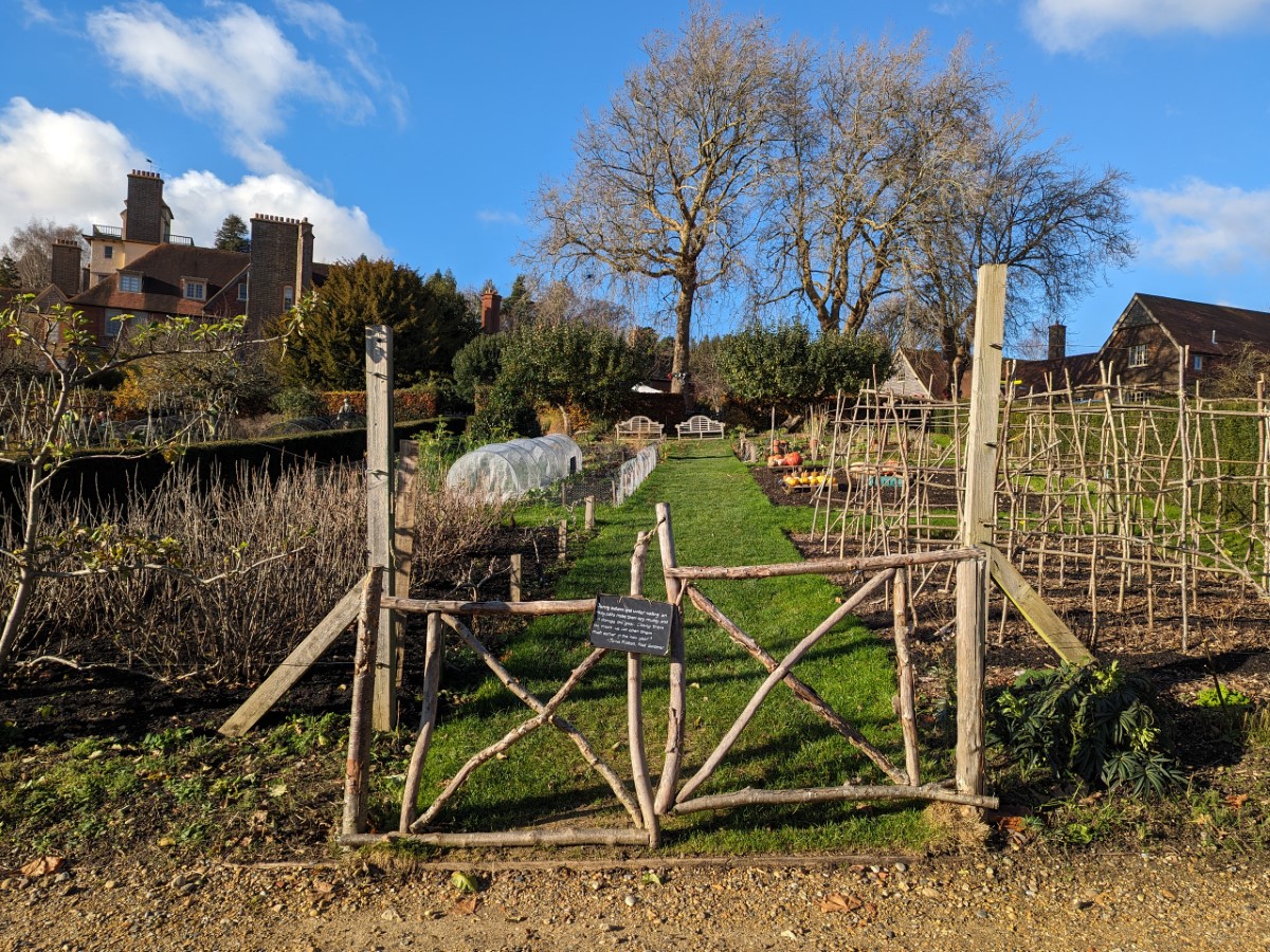 Standen House And Garden Kitchen Garden Croquet Lawn Rosery