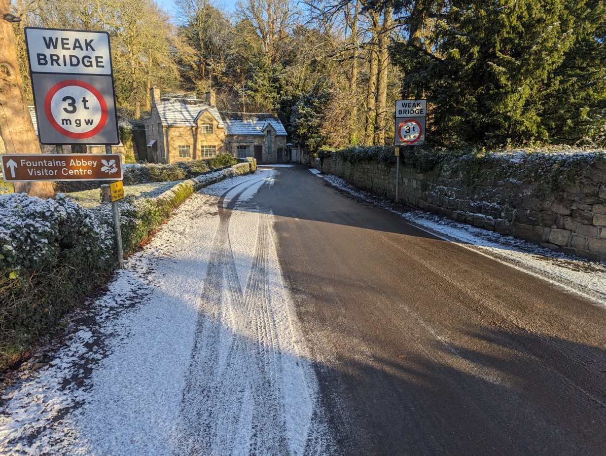 Fountains Abbey and Studley Royal Water Garden Westgate Car Park and