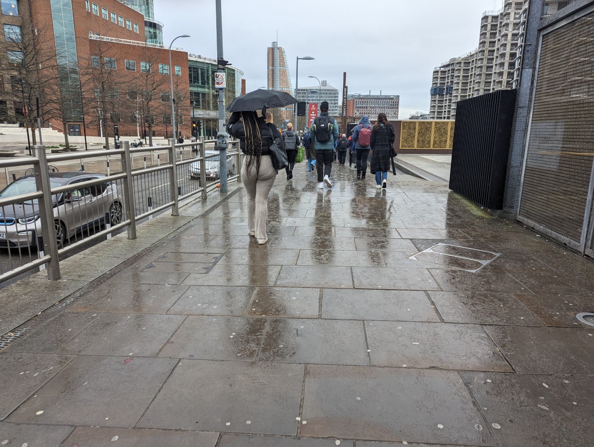 Route from Wood Lane Station to Garden House Building Main Entrance via White City Station