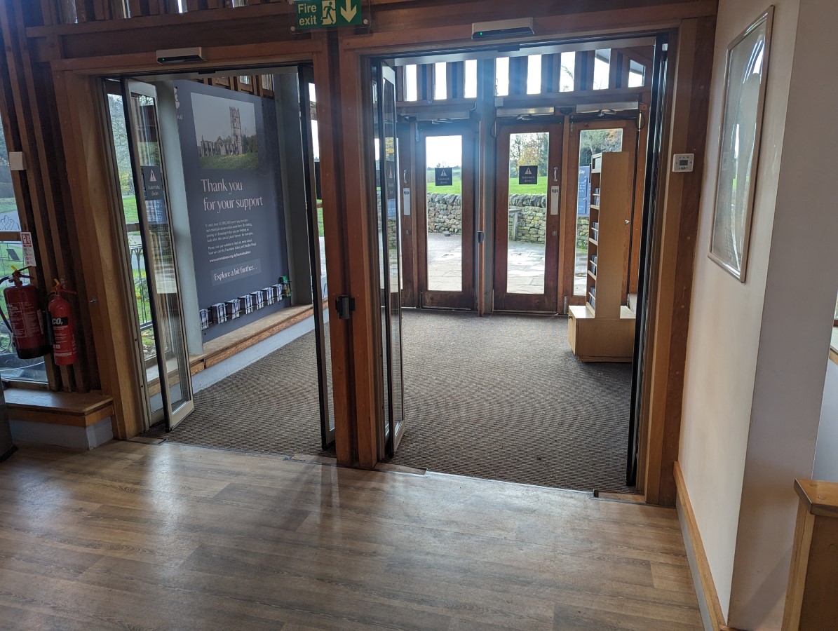 Fountains Abbey and Studley Royal Water Garden Parking and Arrival Visitor Centre AccessAble