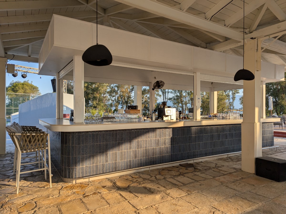 Kerkyra Blue Hotel and Spa Pavilion Pool Bar AccessAble