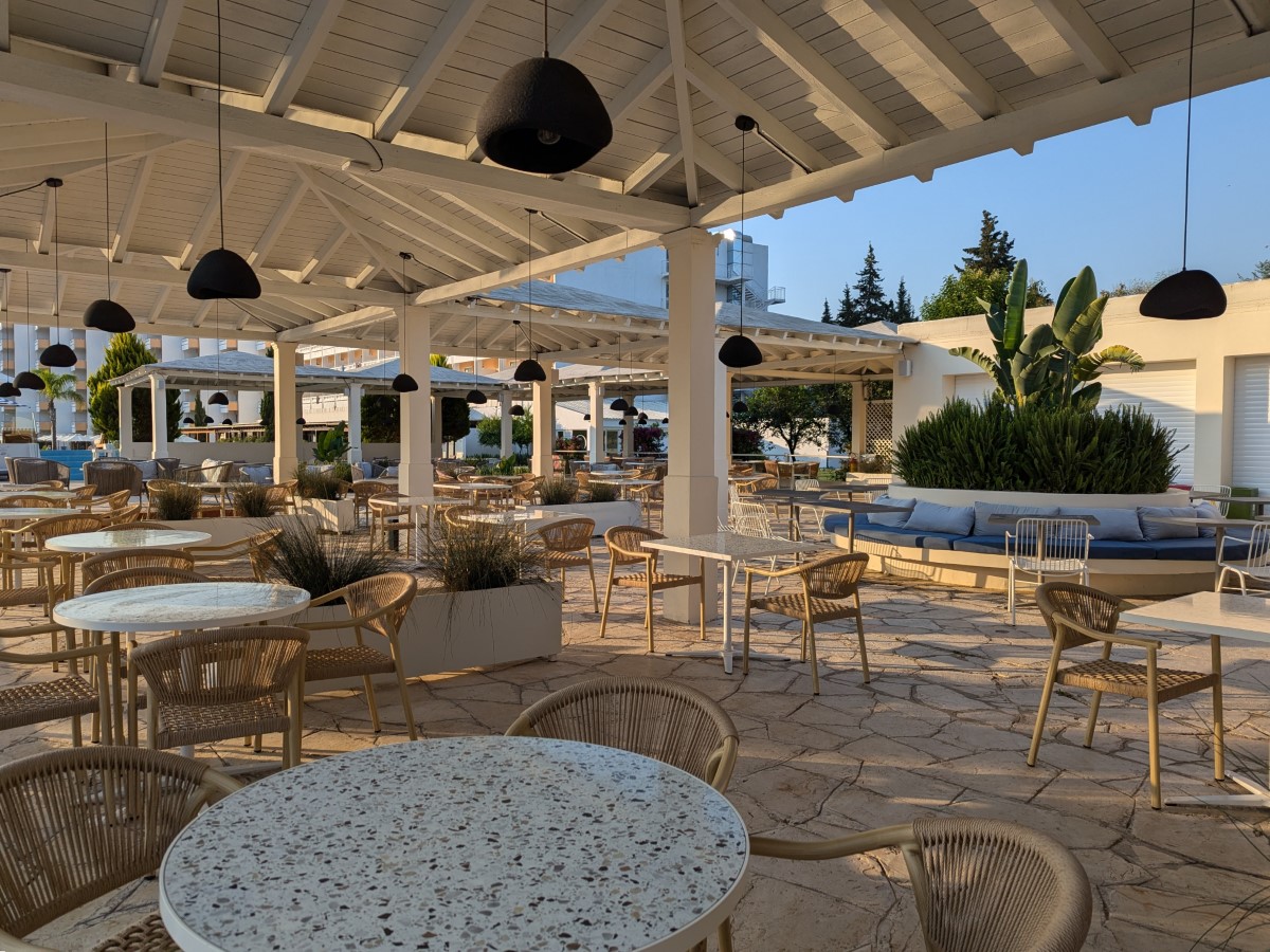 Kerkyra Blue Hotel and Spa Pavilion Pool Bar AccessAble