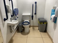 A1(M) - Wetherby Services - Moto - Accessible Toilet (Right Transfer)