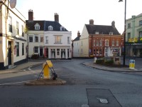 Bungay Streetscape - Lower Olland Street (A144) to Outney Road via Town Centre