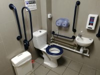 M20 - Maidstone Services - Roadchef - Accessible Toilet (Left Transfer)