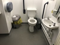 M1 - Woolley Edge Services - Northbound - Moto - Accessible Toilet (Left Hand Transfer)