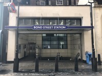 Bond Street Underground Station - Boarding the Jubilee Line
