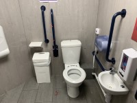 M5 - Sedgemoor Services - Southbound - Roadchef - Accessible Toilet (Left Transfer)