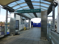 Custom House DLR Station for ExCel West