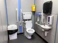 M6 - Sandbach Services - Southbound - Roadchef - Accessible Toilet (Left Transfer)