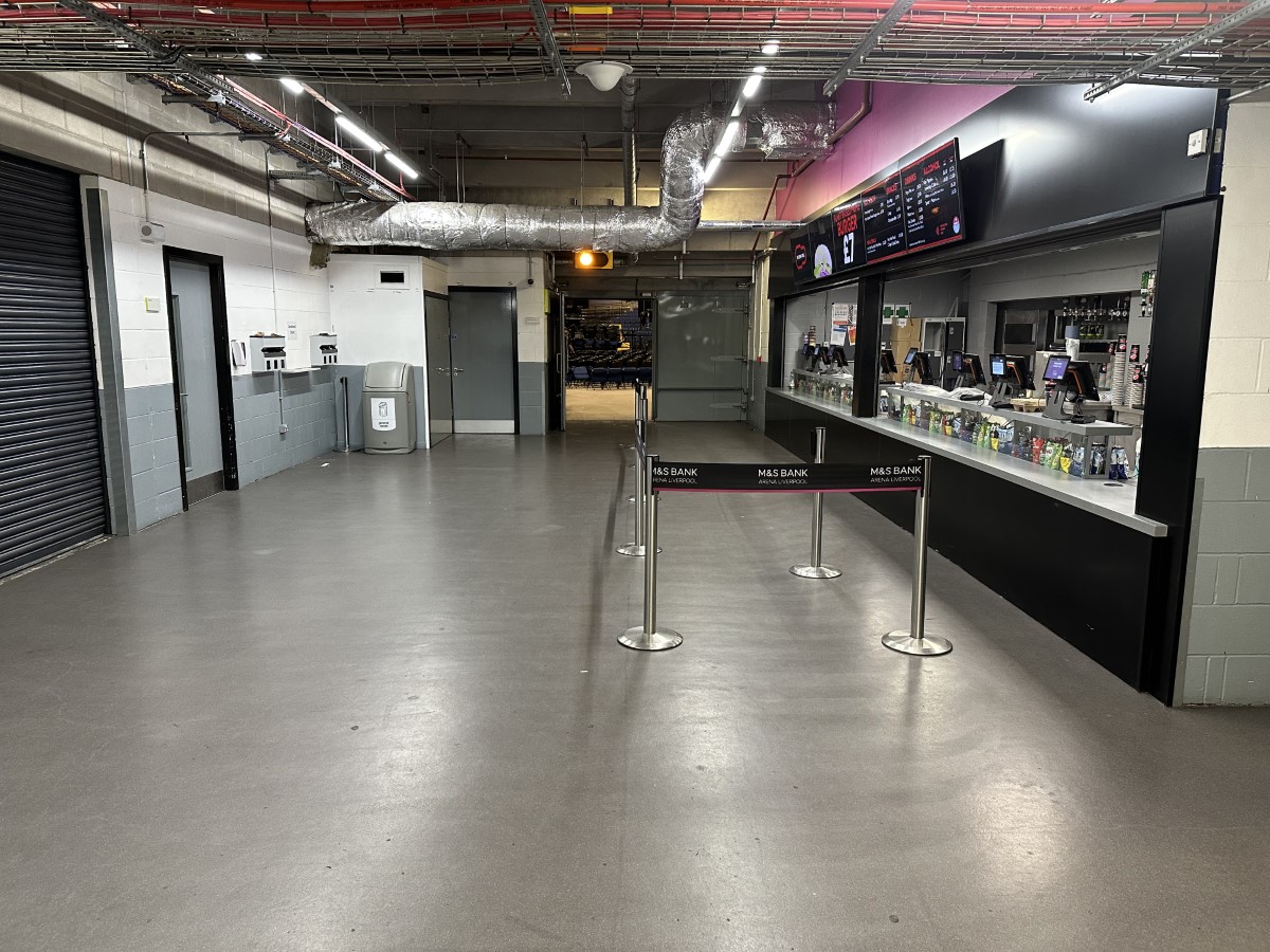 M&S Bank Arena Liverpool - Level 0 - Floor Concourse