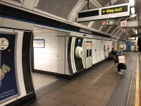 Oxford Circus Underground Station - Alighting/Transferring from Victoria Line (Northbound) Off Peak