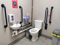 M6 - Killington Lake Services - Southbound - Roadchef - Accessible Toilet (Right Transfer)