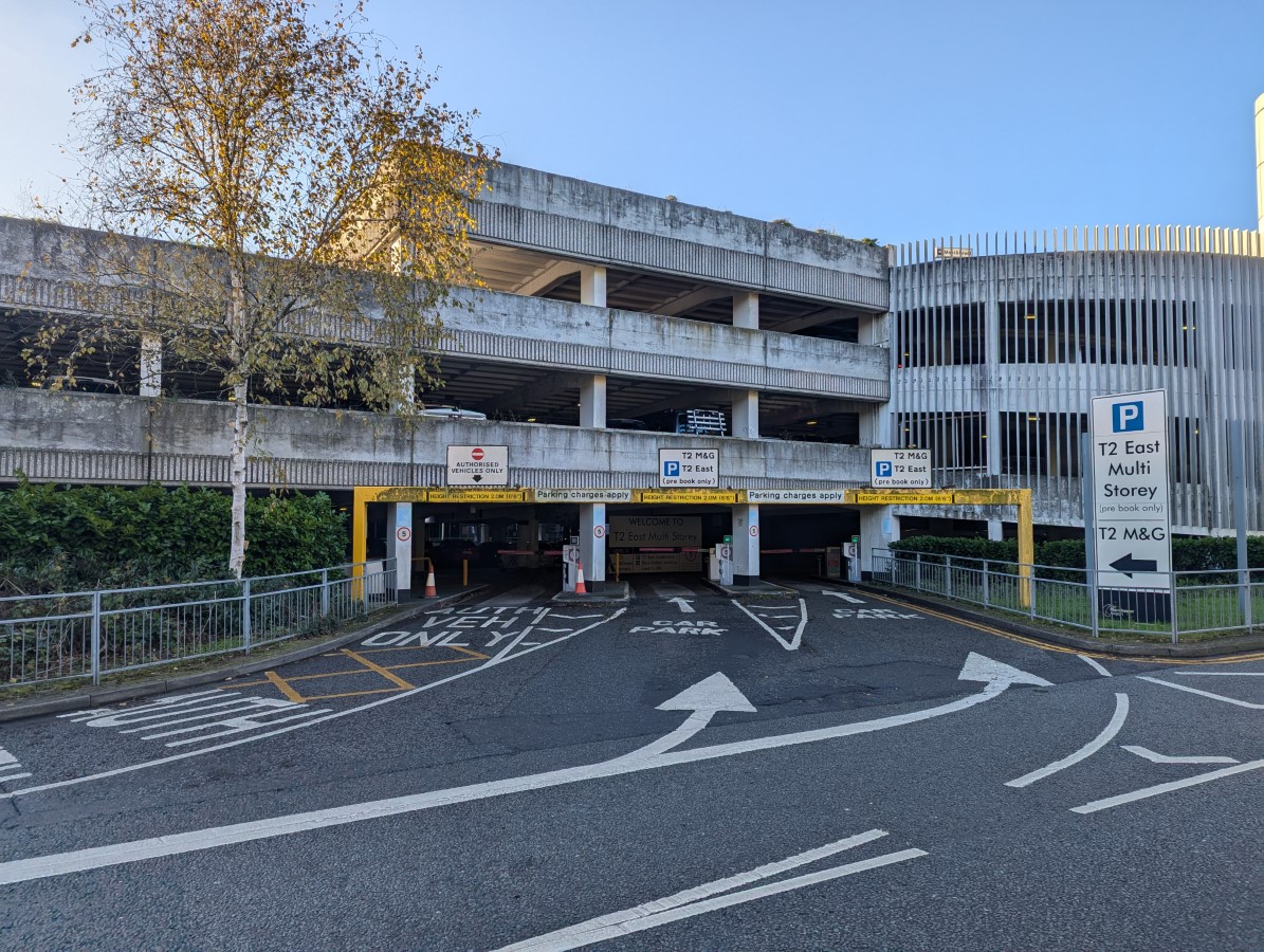 Car Park At Manchester Airport Terminal 2 www.accessable.co.uk