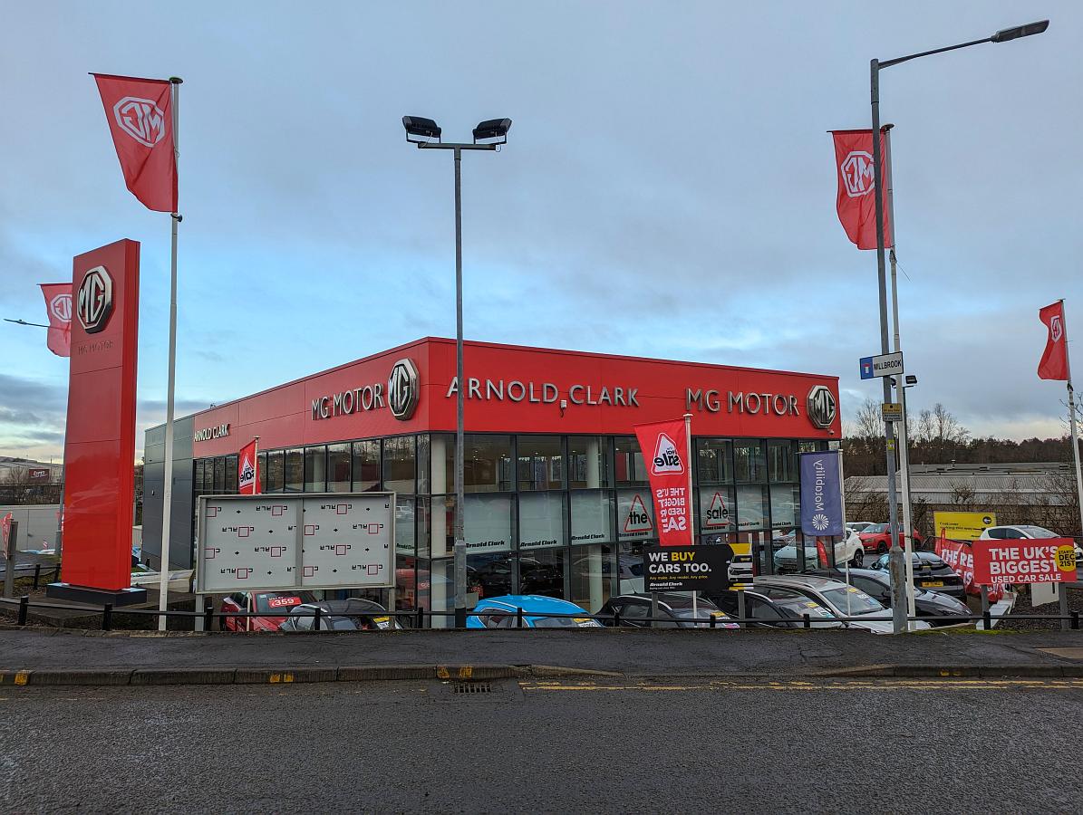 Arnold Clark East Kilbride MG | AccessAble