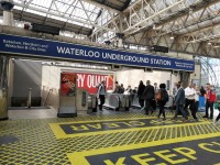Waterloo Underground Station - Boarding the Waterloo & City Line