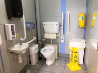 M6 - Sandbach Services - Northbound - Roadchef - Accessible Toilet (Right Transfer)