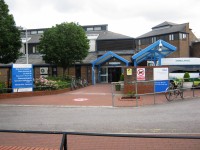 Hospital Main Entrance and Bancroft Unit