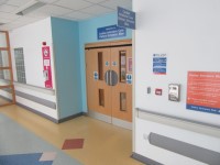 Cardiac Intensive Care - Visitors Entrance Blue North Wing
