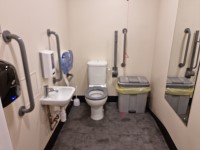 M62/A1M - Ferrybridge Services - Moto - Accessible Toilet (Right Transfer)