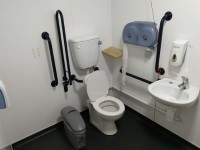 M6 - Hilton Park Services - Southbound - Moto - Accessible Toilet (Left Transfer)