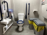 M1 - Tibshelf Services - Northbound - Roadchef - Accessible Toilet (Right Transfer)
