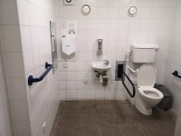 M1 - London Gateway Services - Welcome Break - Accessible Toilet (Left Transfer)