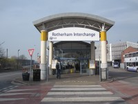Rotherham Interchange to Rotherham Town Hall