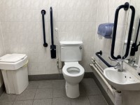 M6 - Stafford Services - Southbound - Roadchef - Accessible Toilet (Left Transfer)