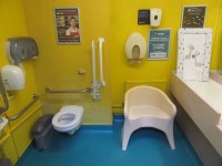 M4 - Chieveley Services - Moto - Accessible Toilet (Walkway - Right Transfer)