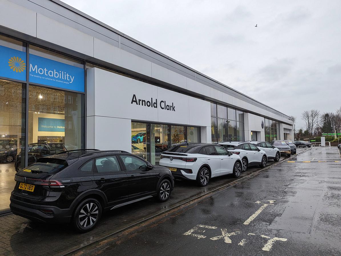 Arnold Clark Glasgow Crow Road Volkswagen | AccessAble