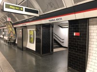 Marble Arch Underground Station - Alighting the Central Line